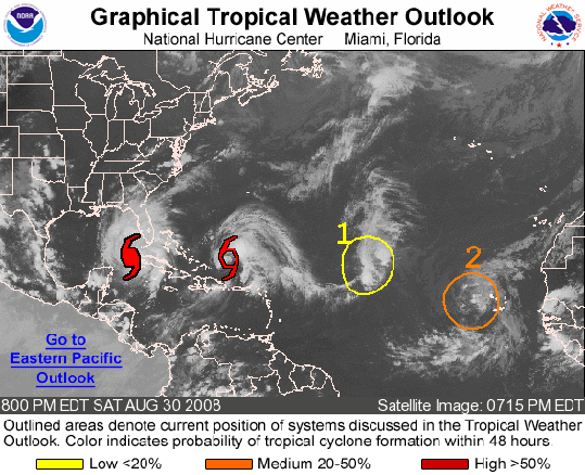 Hurricane Gustav August 2008