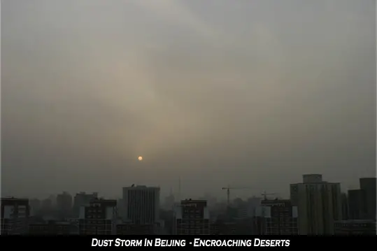Beijing dust storm