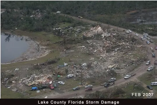 February 2007 Lake County Florida Tornado