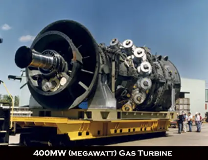 400MW General Electric Gas Turbine