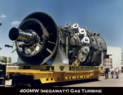 General Electric 400MW gas turbine