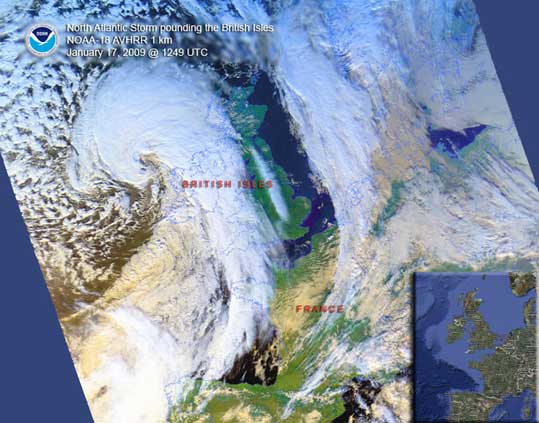 extratropical cyclone UK