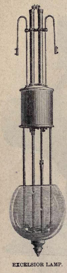 Excelsior Arc Lamp 1888
