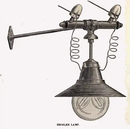 Heisler lamp 1888
