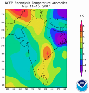 May 2007 india heat wave