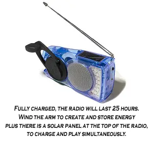 solar portable radio