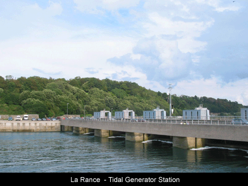 La Rance Tidal electricity plant