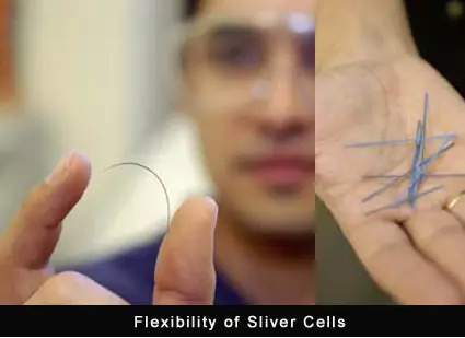 solar sliver cell wafers