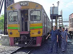 Thai train on biofuel