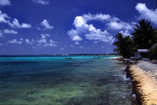 Tuvalu Funafuti Beach