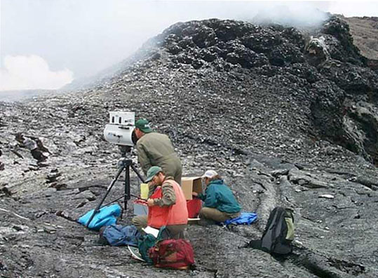 Volcano FTIR instrument