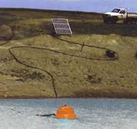 solar pump float