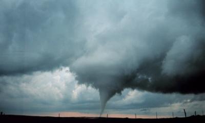 A tornado similar to the shape of mine.